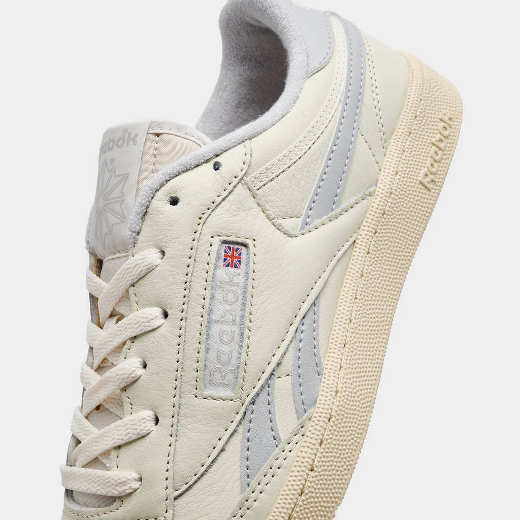 Men's Leather And Suede Court Sneaker