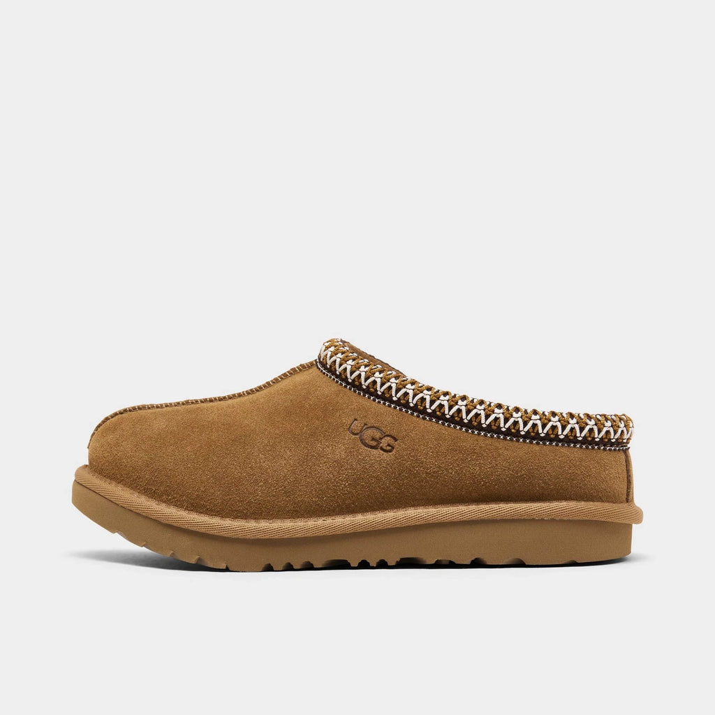 Kids' Suede Wool Blend Slippers