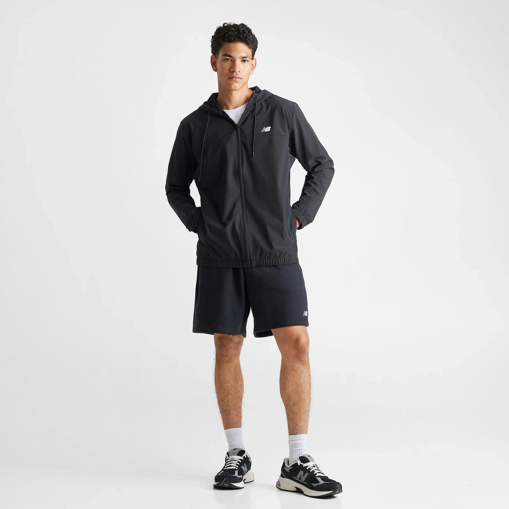 Men's Hooded Full-Zip Performance Woven Jacket