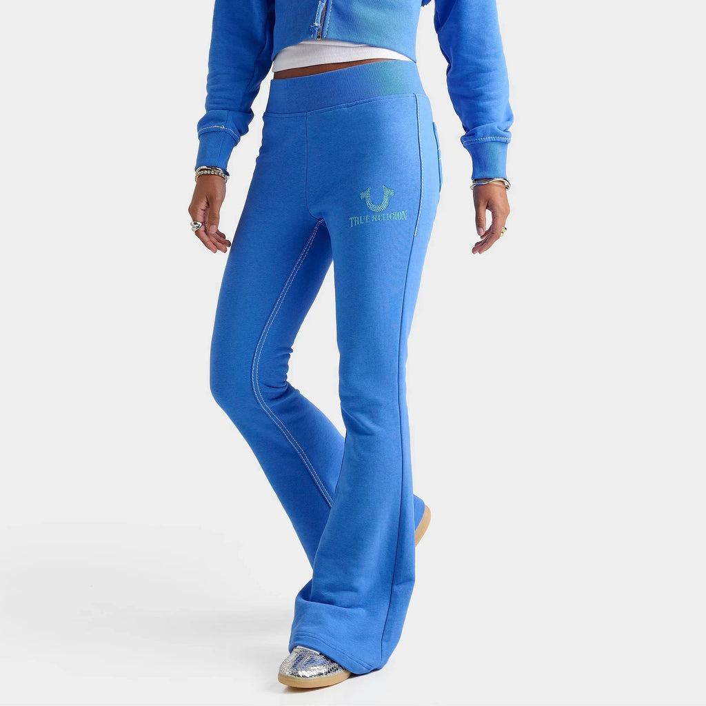 Women's Mid-Rise Flare Sweatpants