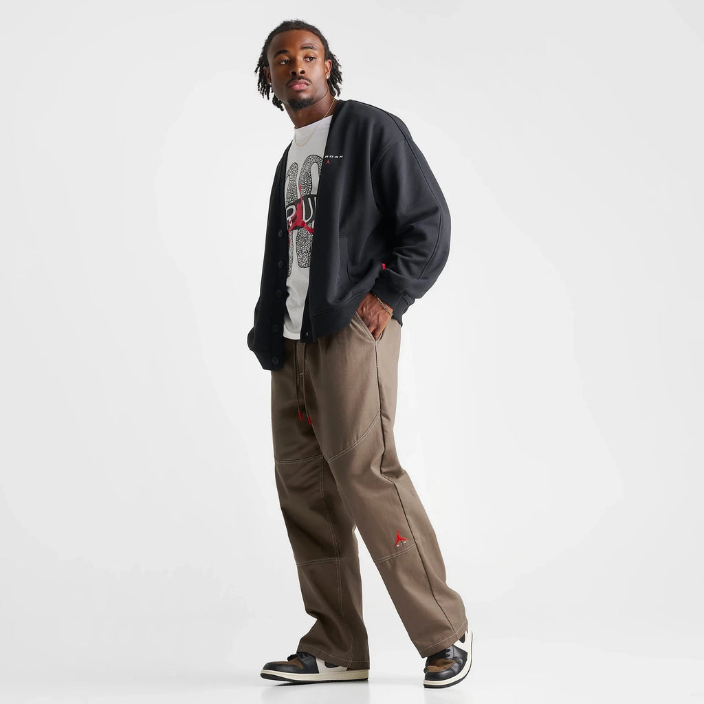 Men's Cotton Canvas Straight-Fit Pants