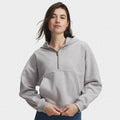 Women's Brushed Fleece Half-Zip Hoodie