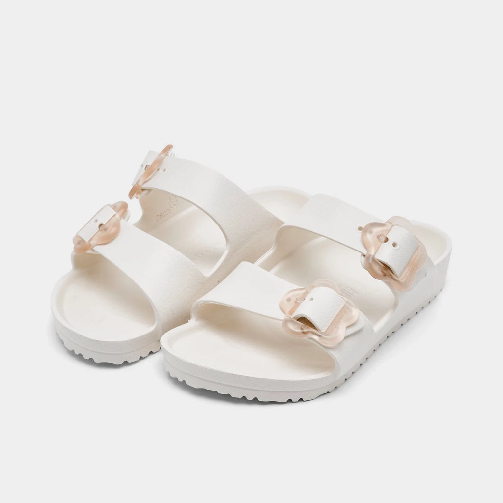 Girls' Flower Buckle Foam Sandals