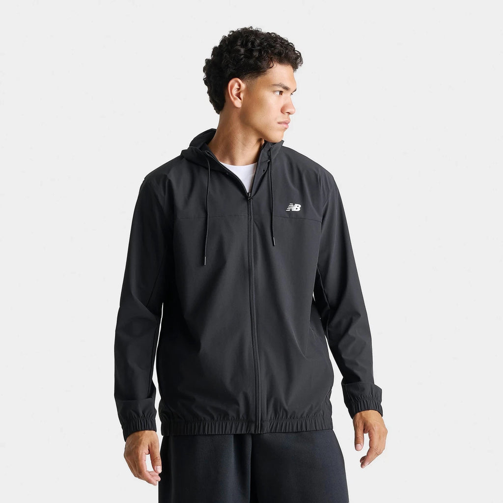Men's Hooded Full-Zip Performance Woven Jacket