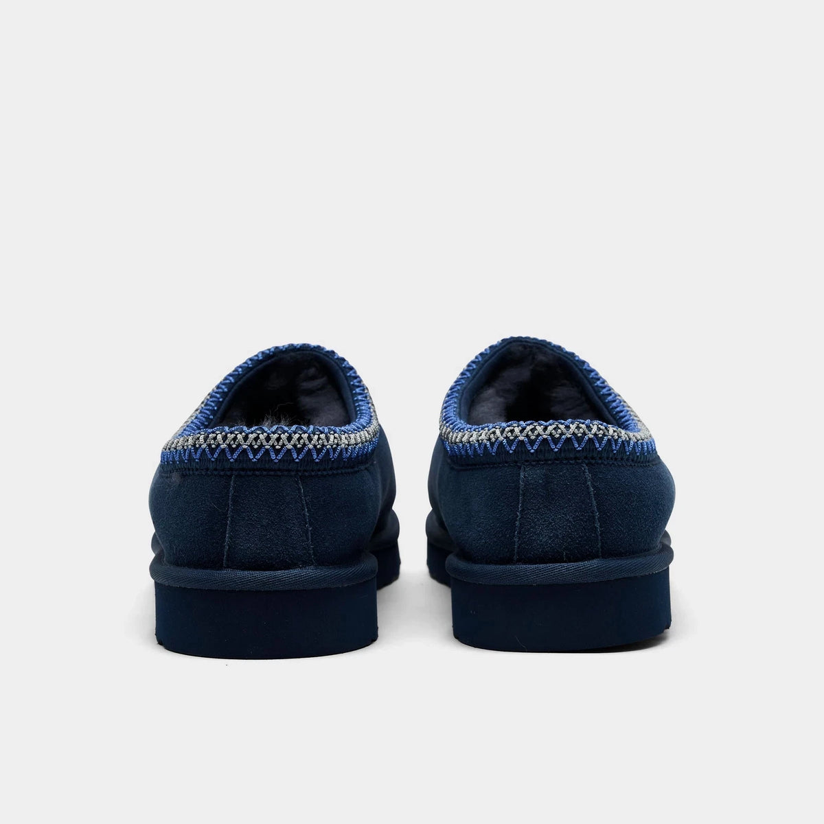 Men's Suede Sheepskin Slip-On Slippers