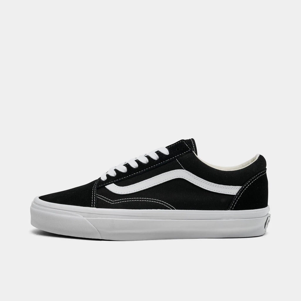 Men's Distressed Suede Mesh Sneakers - Black