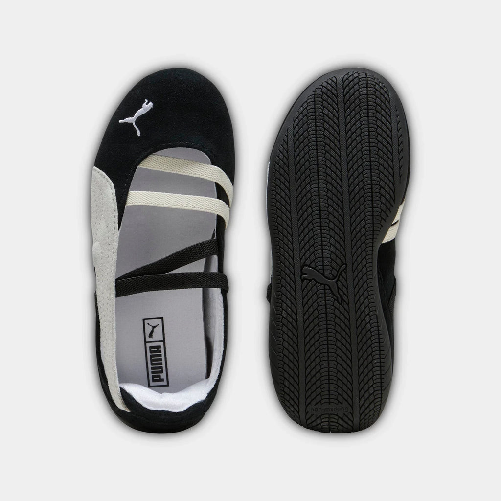 Girls' Ballet-Inspired Casual Shoes - Black
