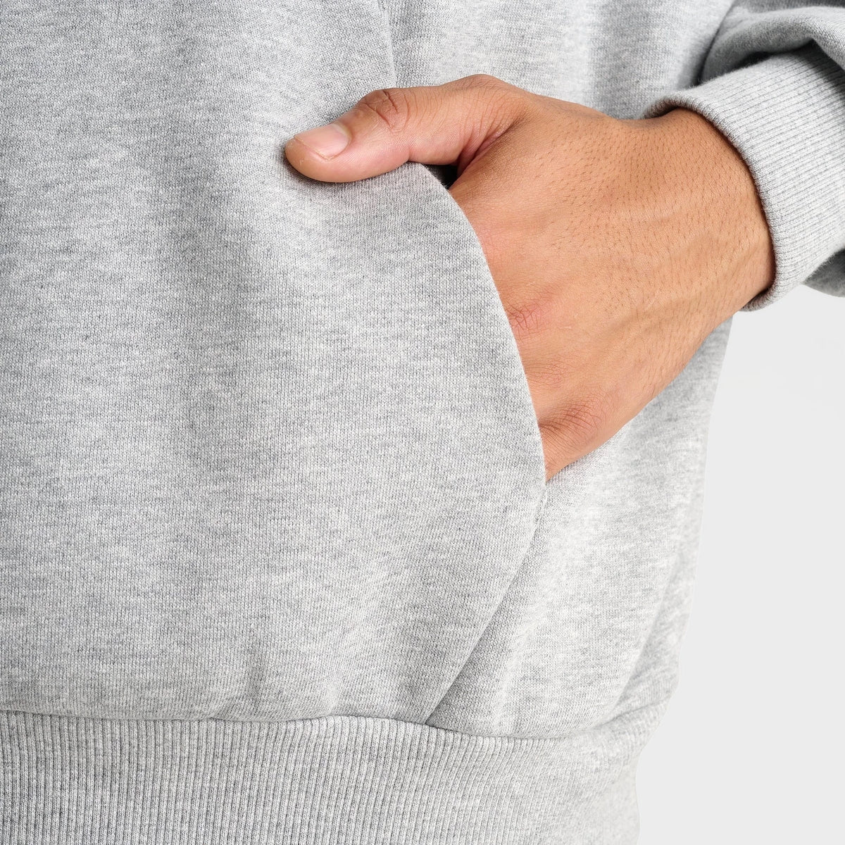 Men's Oversized Fleece Pullover Hoodie