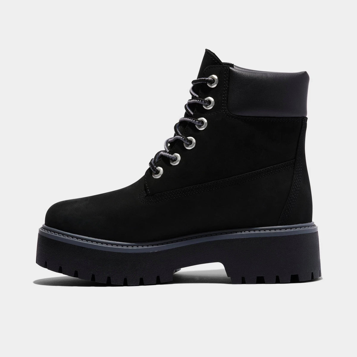 Women's Waterproof Platform Boots - Black