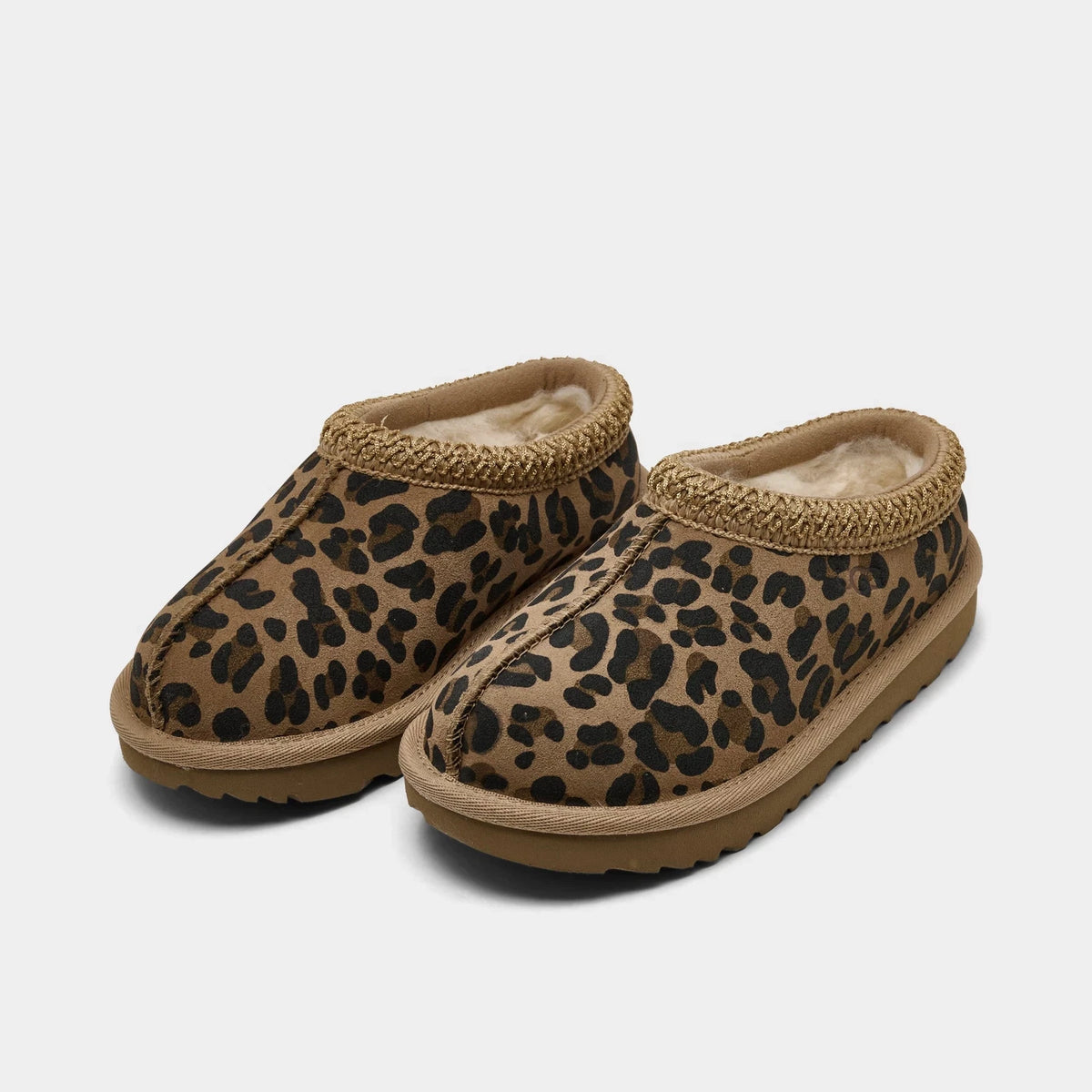 Toddler Suede Indoor Outdoor Slippers - Chestnut