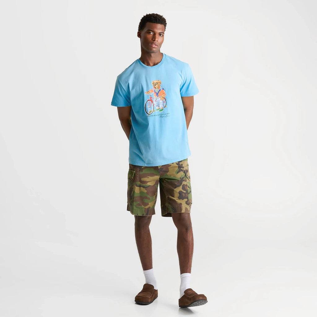 Men's Cotton Bear Graphic T-Shirt