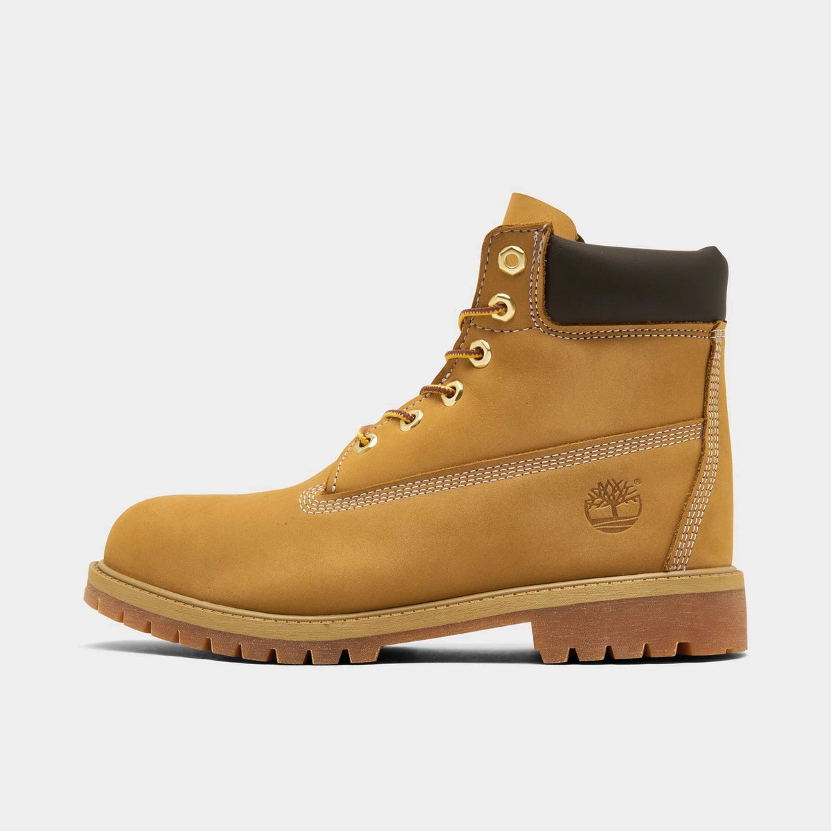 Kids' Waterproof Leather Boots - Wheat