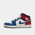 Big Kids' Leather Mid-Top Sneakers