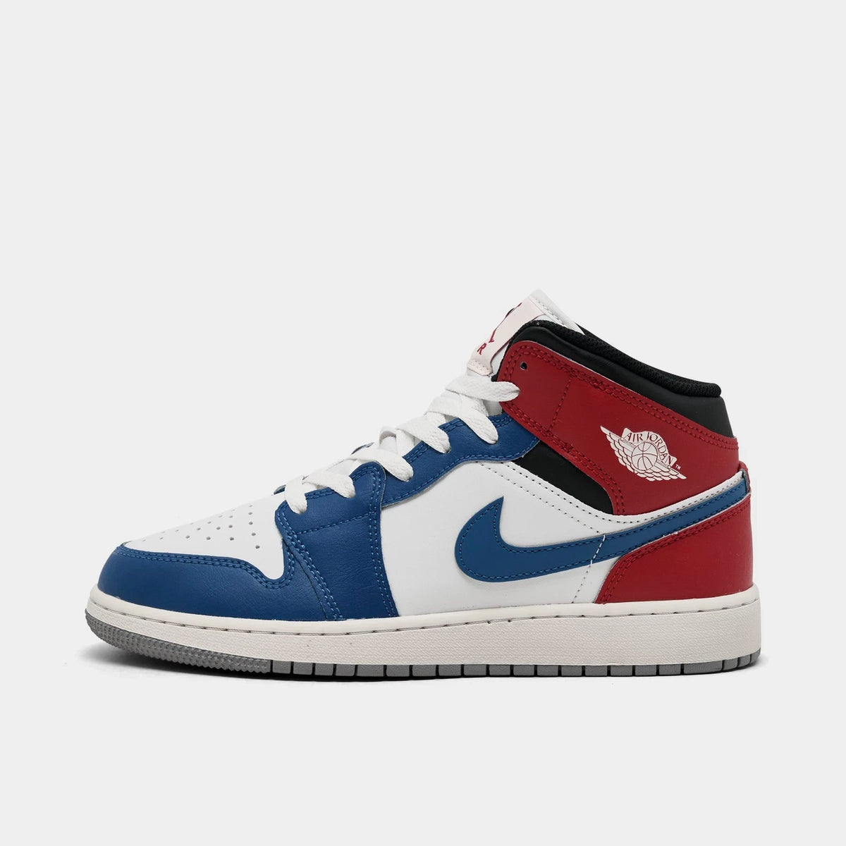 Big Kids' Leather Mid-Top Sneakers