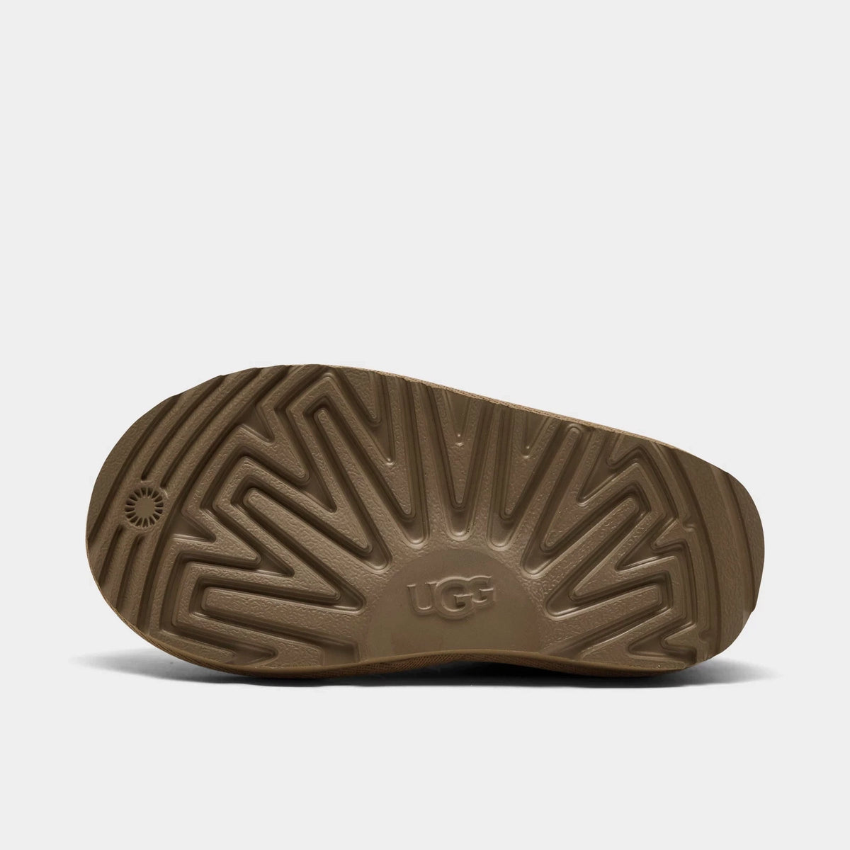 Toddler Suede Indoor Outdoor Slippers - Chestnut
