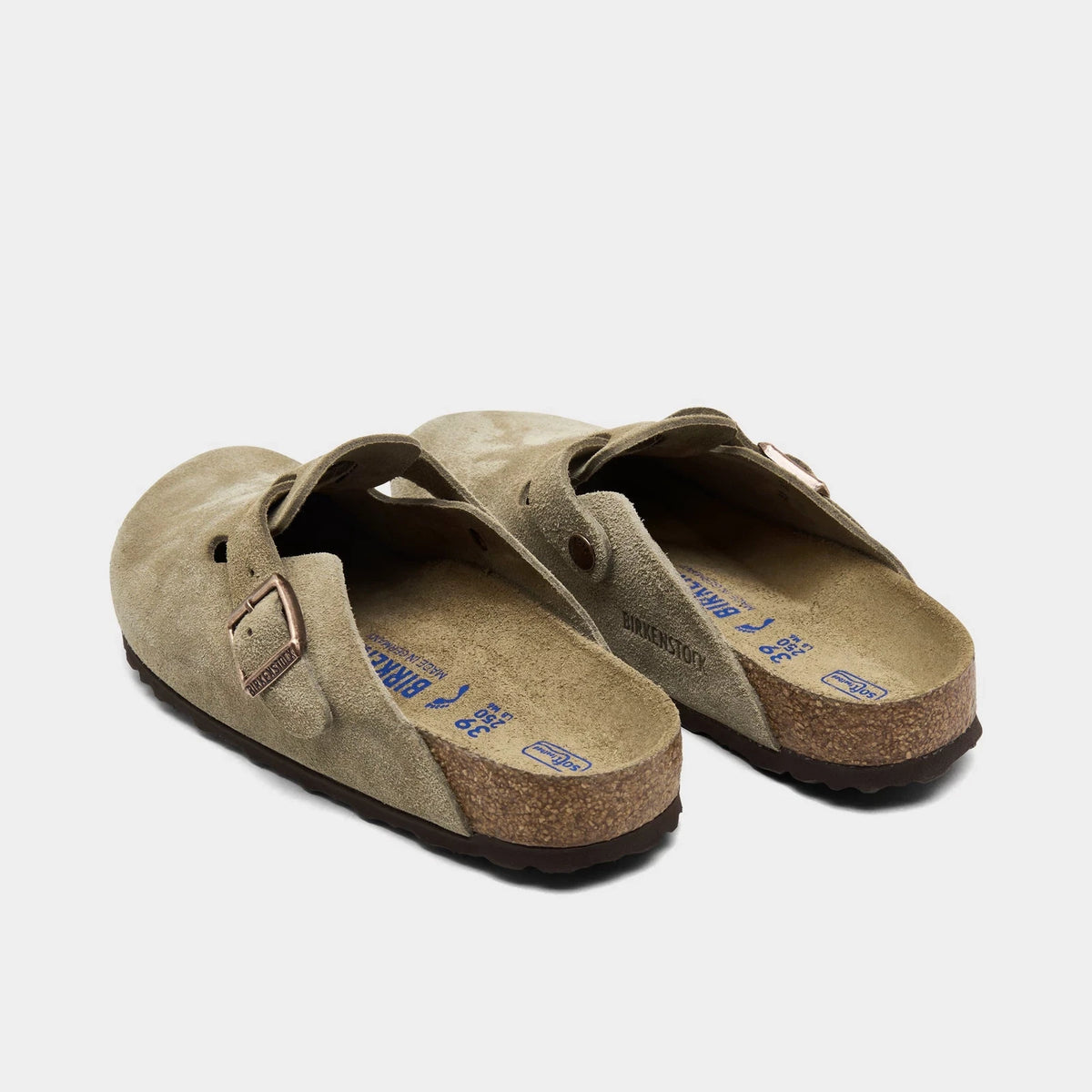 Women's Suede Soft Footbed Clogs