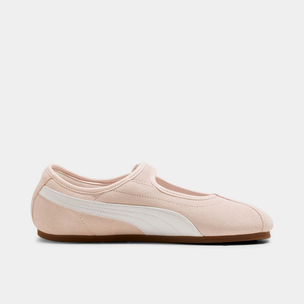 Women's Napped Leather Mary Jane Sneakers