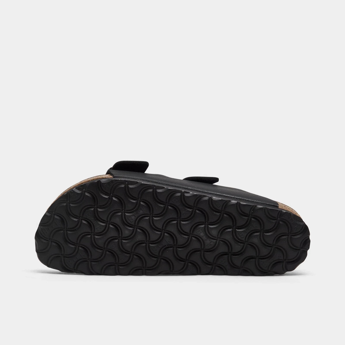 Women's Two-Strap Synthetic Sandals - Black