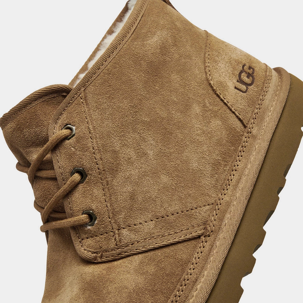Men's Suede Lace-Up Chukka Boots - Chestnut