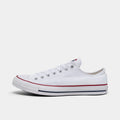 Men's Cushioned Canvas Low Top Sneakers - White