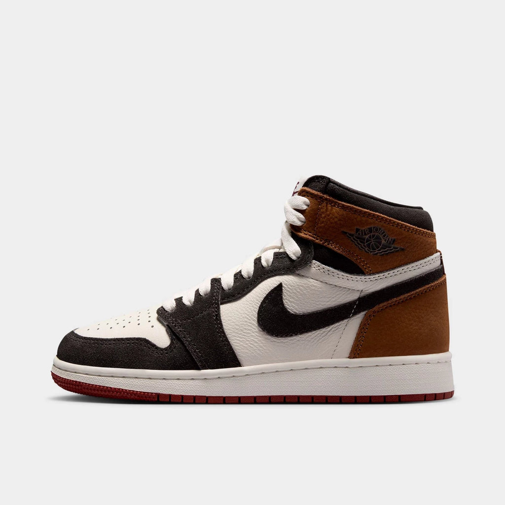 Big Kids' Nubuck And Suede High Top Sneakers