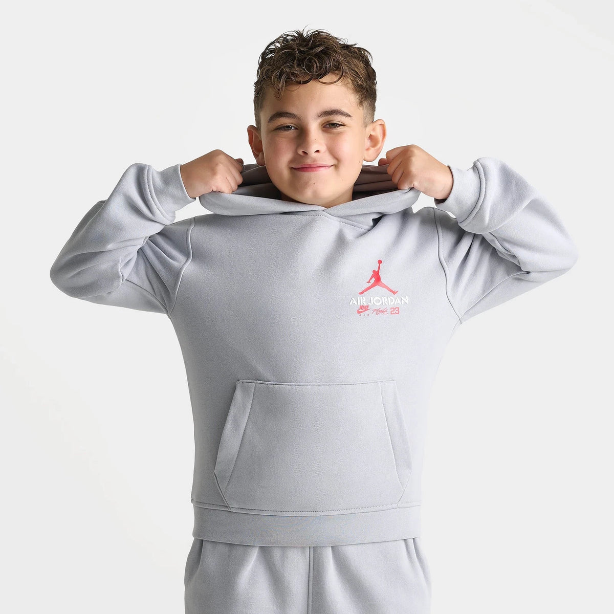 Big Kids' Graphic Fleece Pullover Hoodie