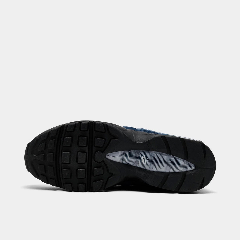 Men's Denim & Synthetic Leather Casual Sneaker