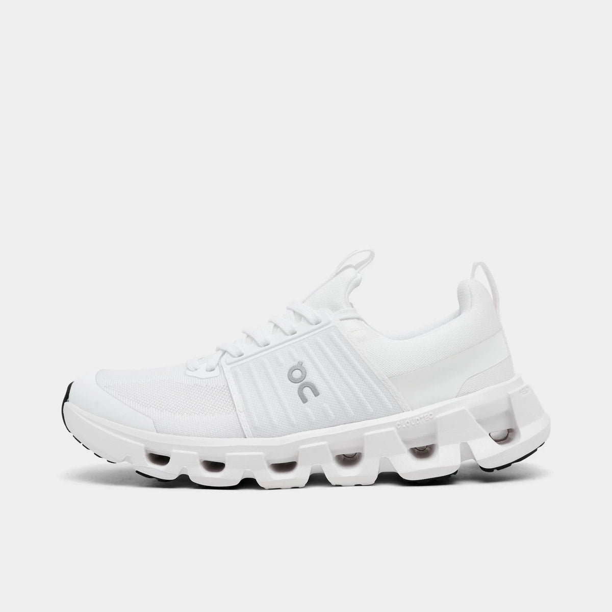 Kids' Mesh Lace-Up Running Shoe - White
