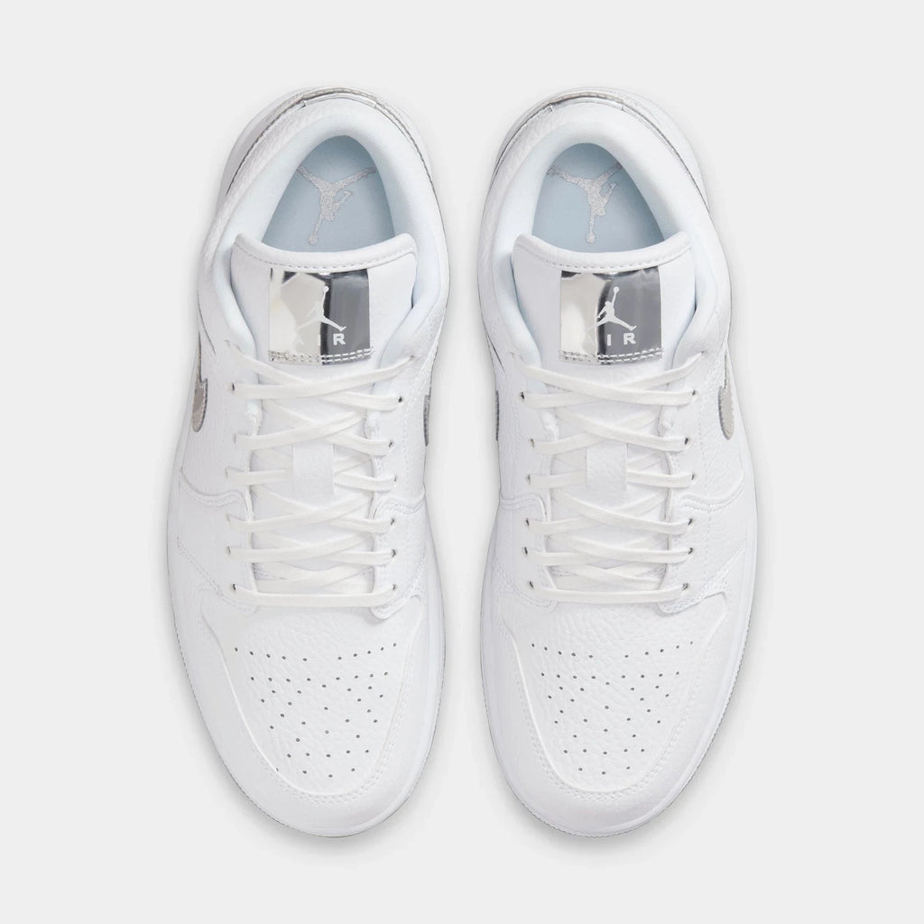 Women's Denim And Leather Low Sneakers