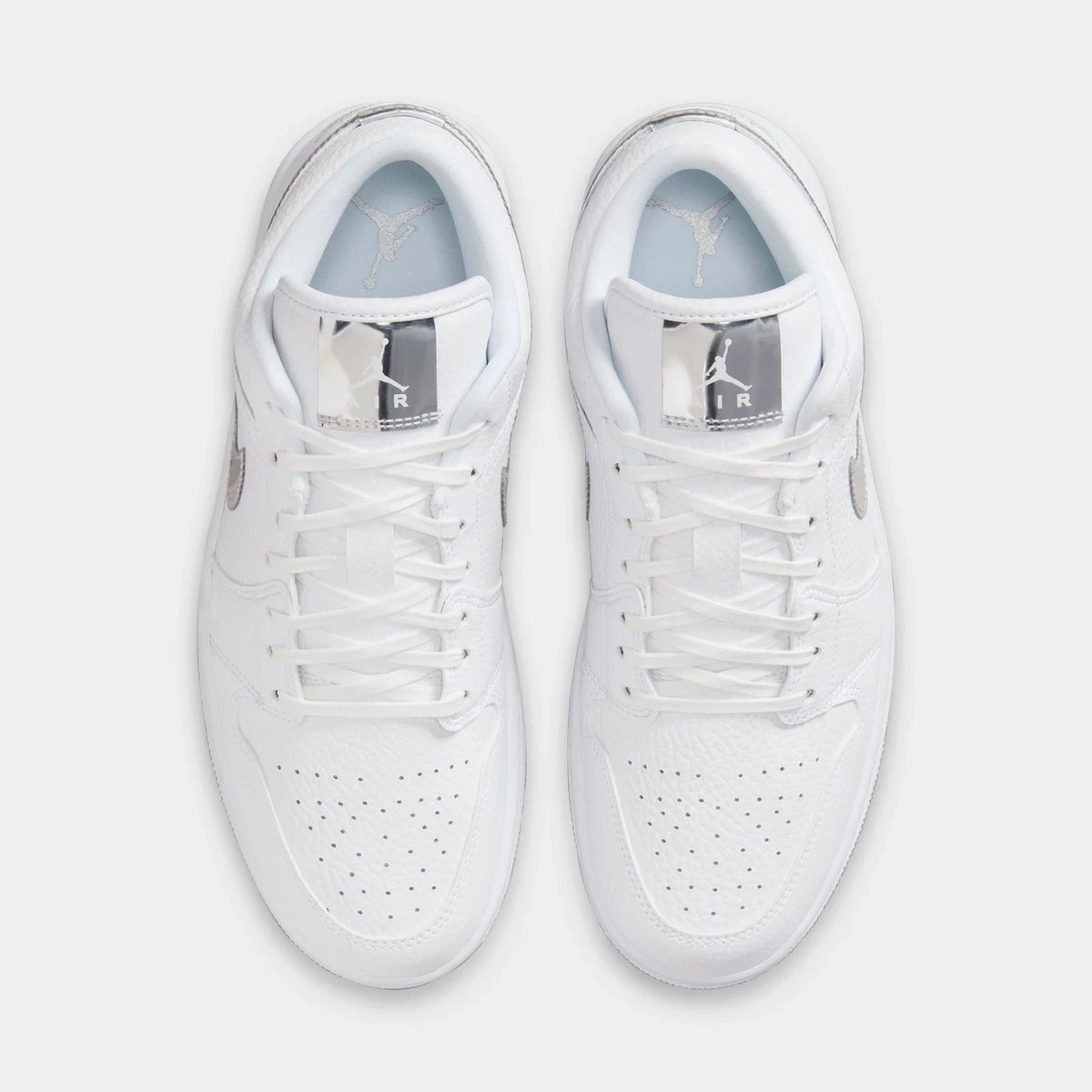 Women's Denim And Leather Low Sneakers