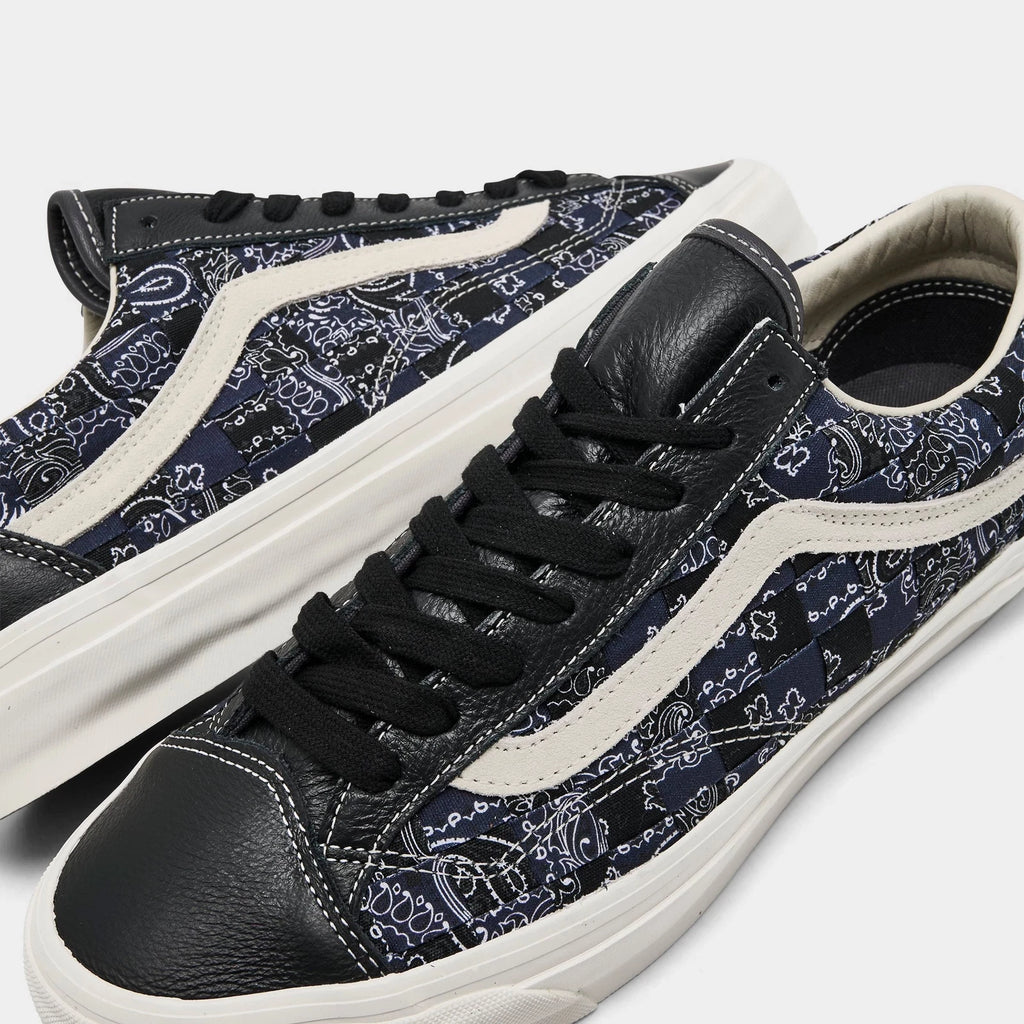 Men's Distressed Suede Mesh Low-Top Sneaker