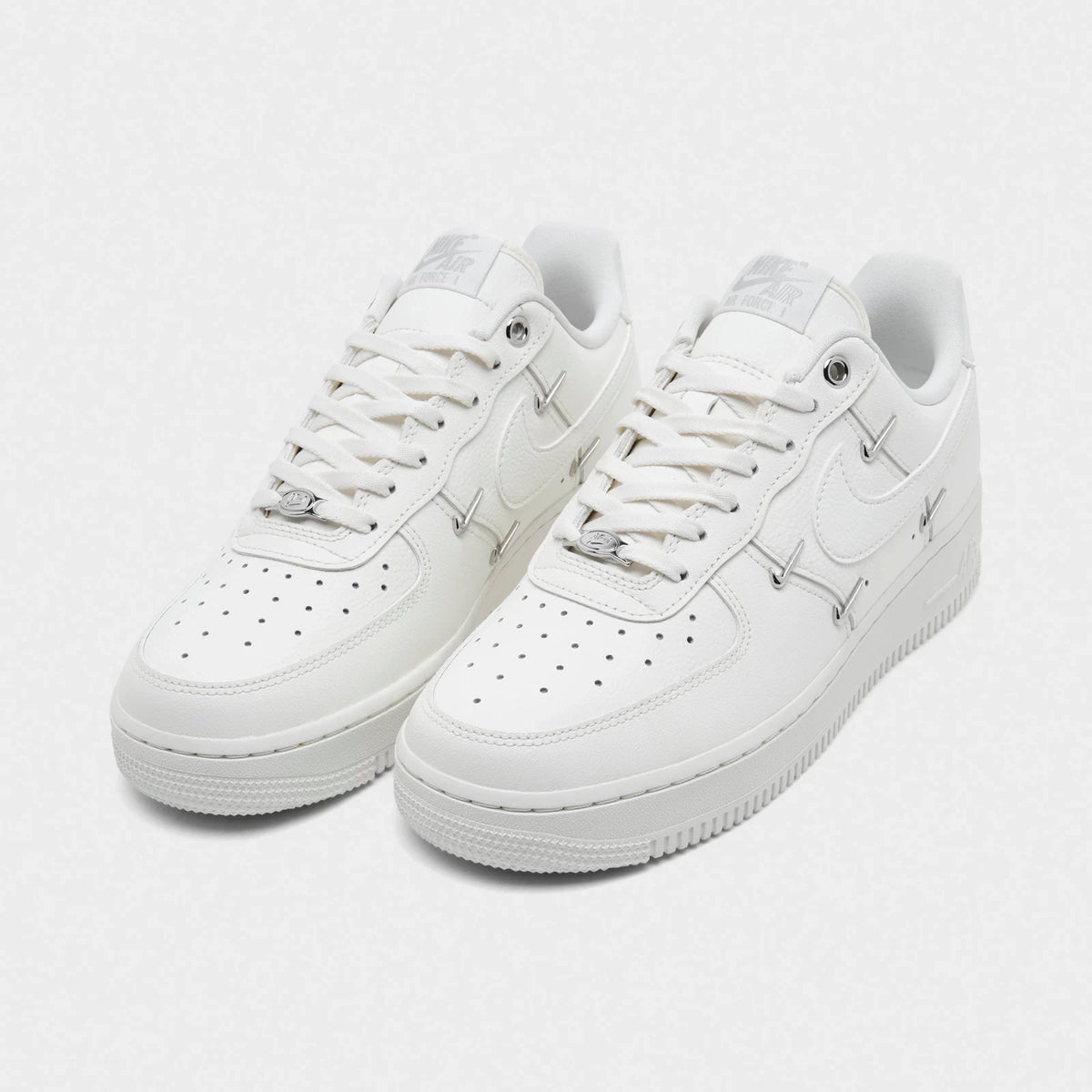 Women's Leather Low-Top Court Sneakers