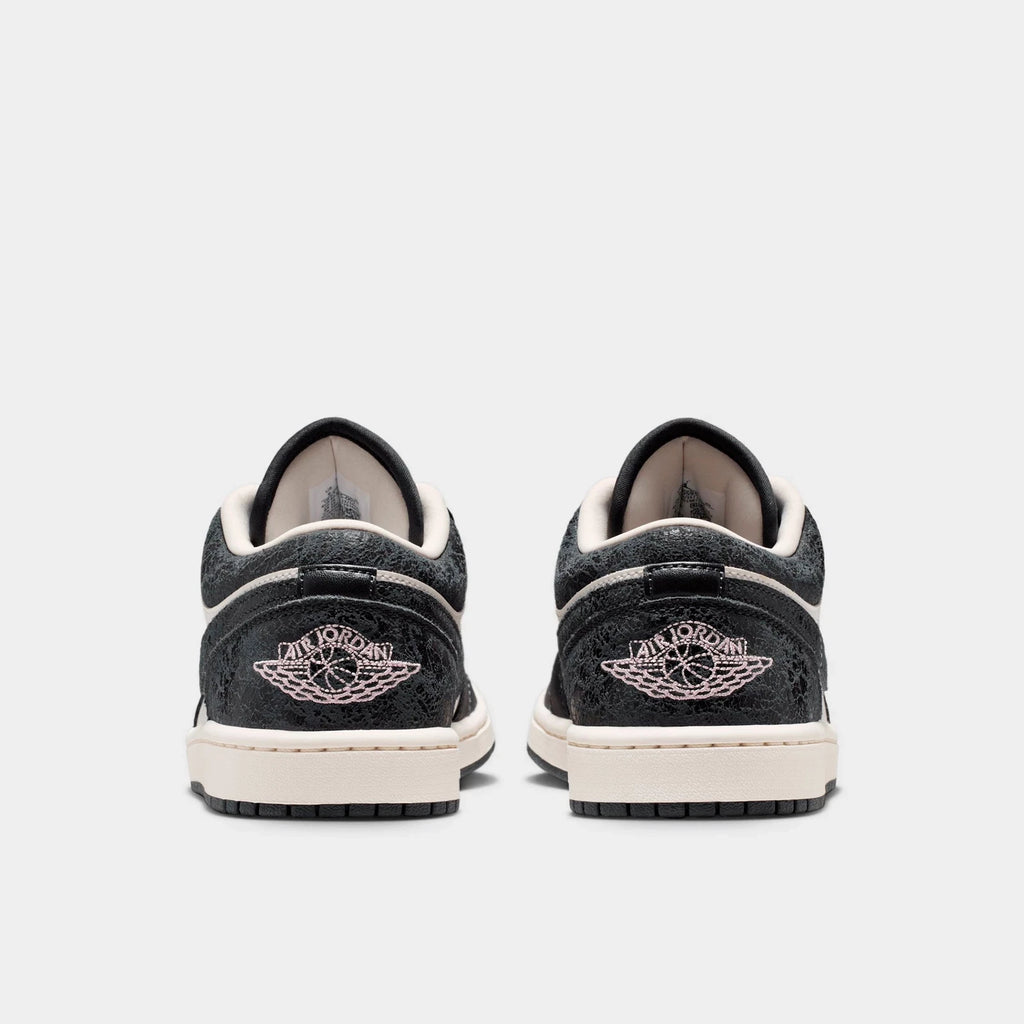 Women's Cracked Leather Low Sneakers