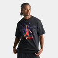 Men's Cotton Spiderweb Graphic T-Shirt
