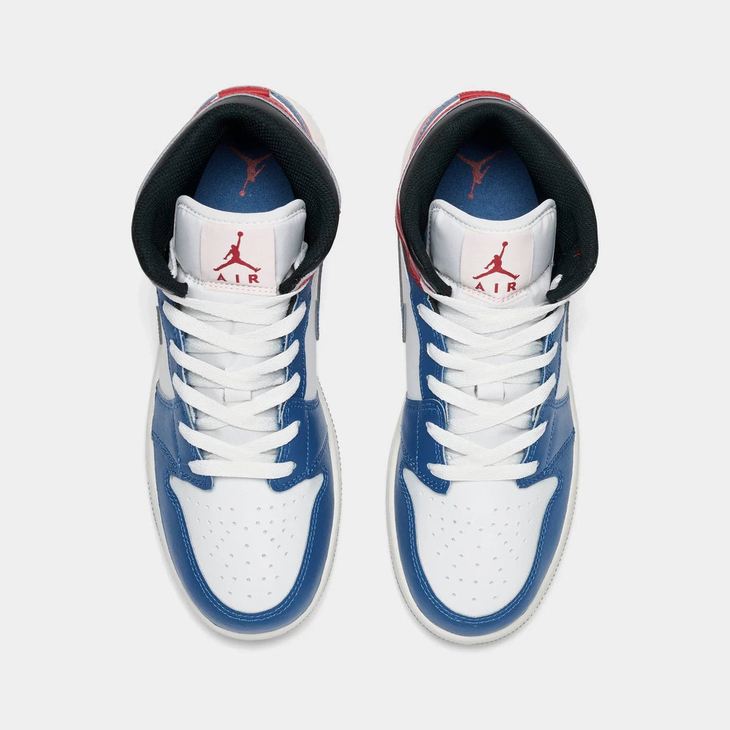 Big Kids' Leather Mid-Top Sneakers