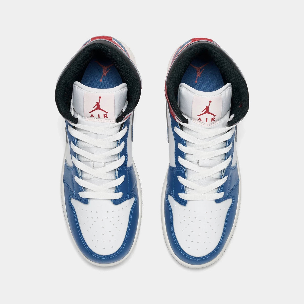 Big Kids' Leather Mid-Top Sneakers