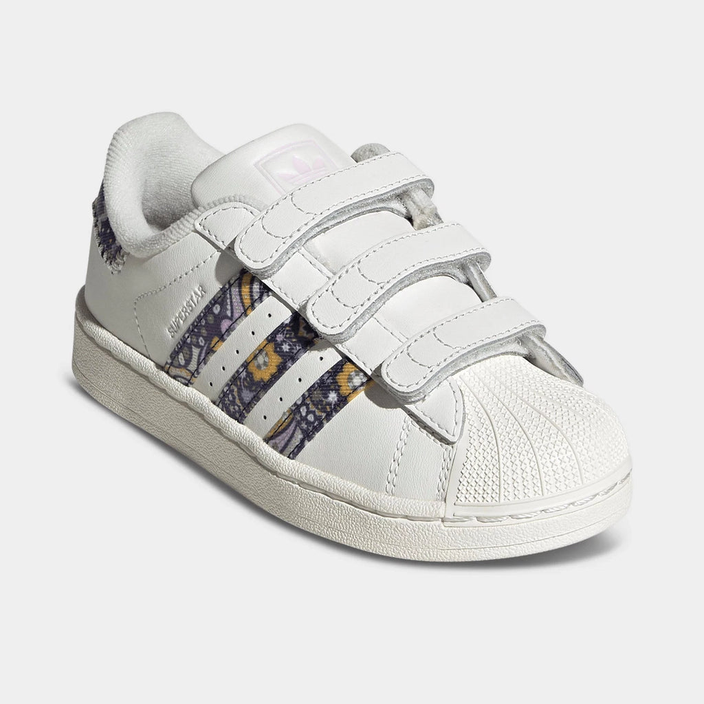 Little Kids' Floral Hook-And-Loop Sneakers