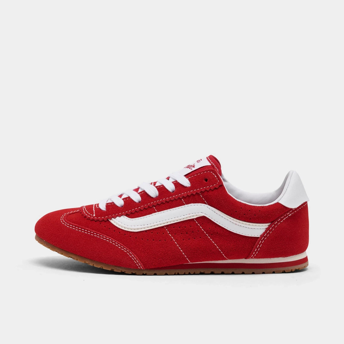 Women's Suede Nylon Low Profile Sneakers