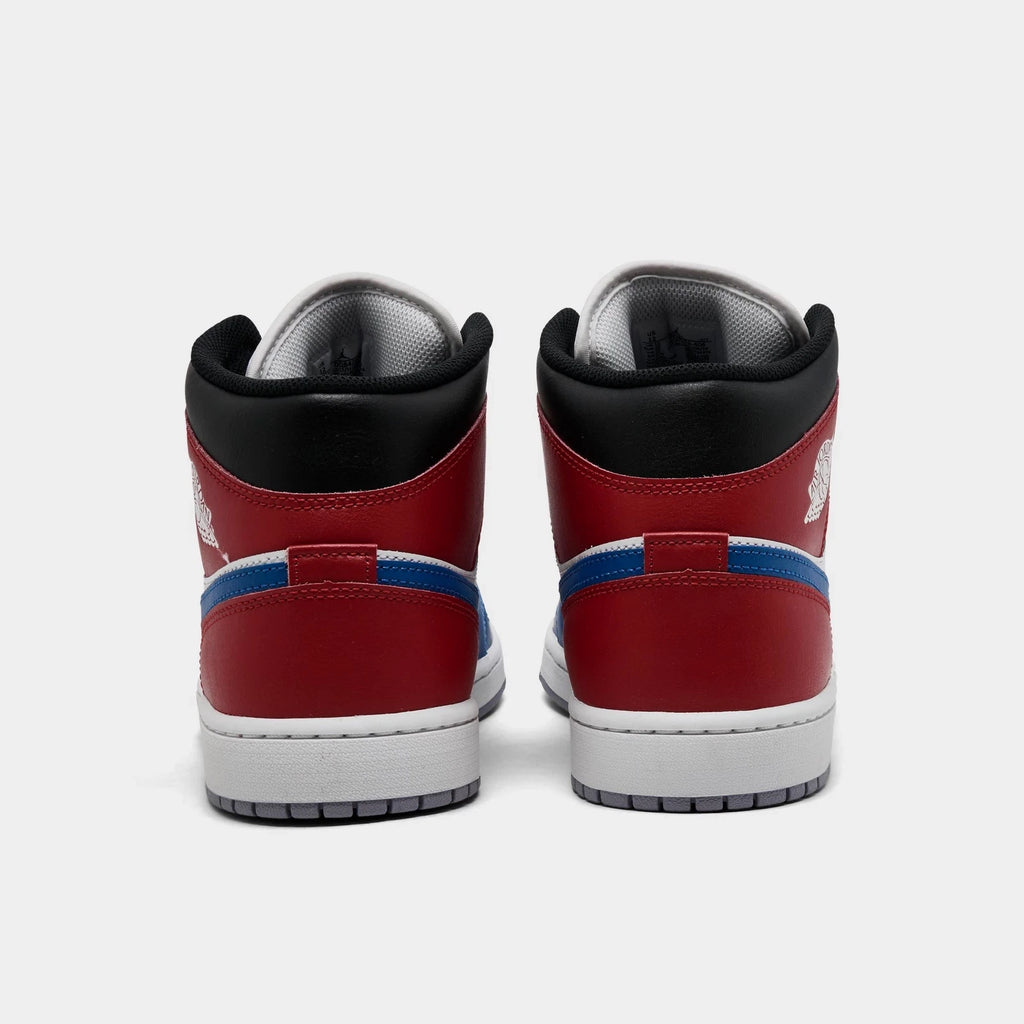 Men's Leather Mid Top Casual Sneaker