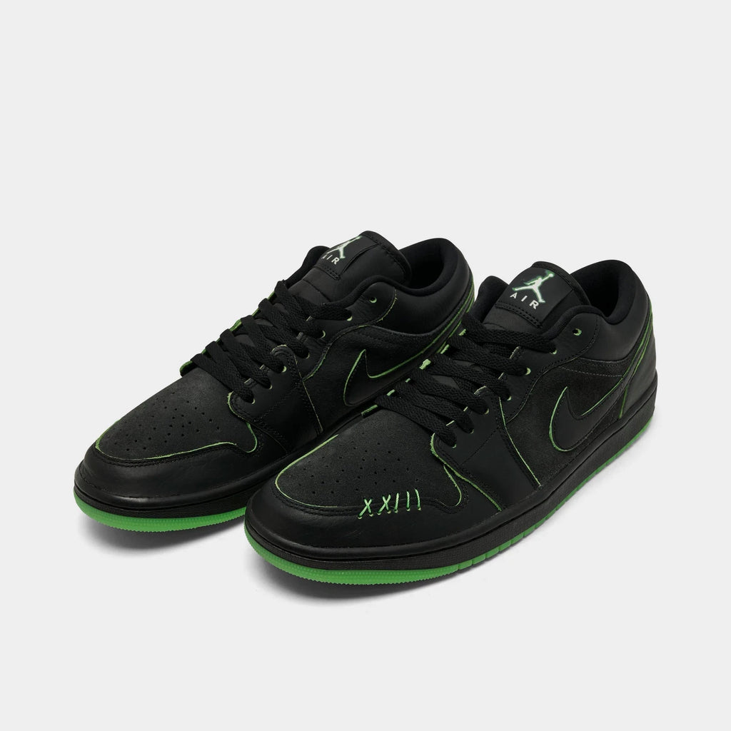 Men's Leather And Suede Low Top Sneakers