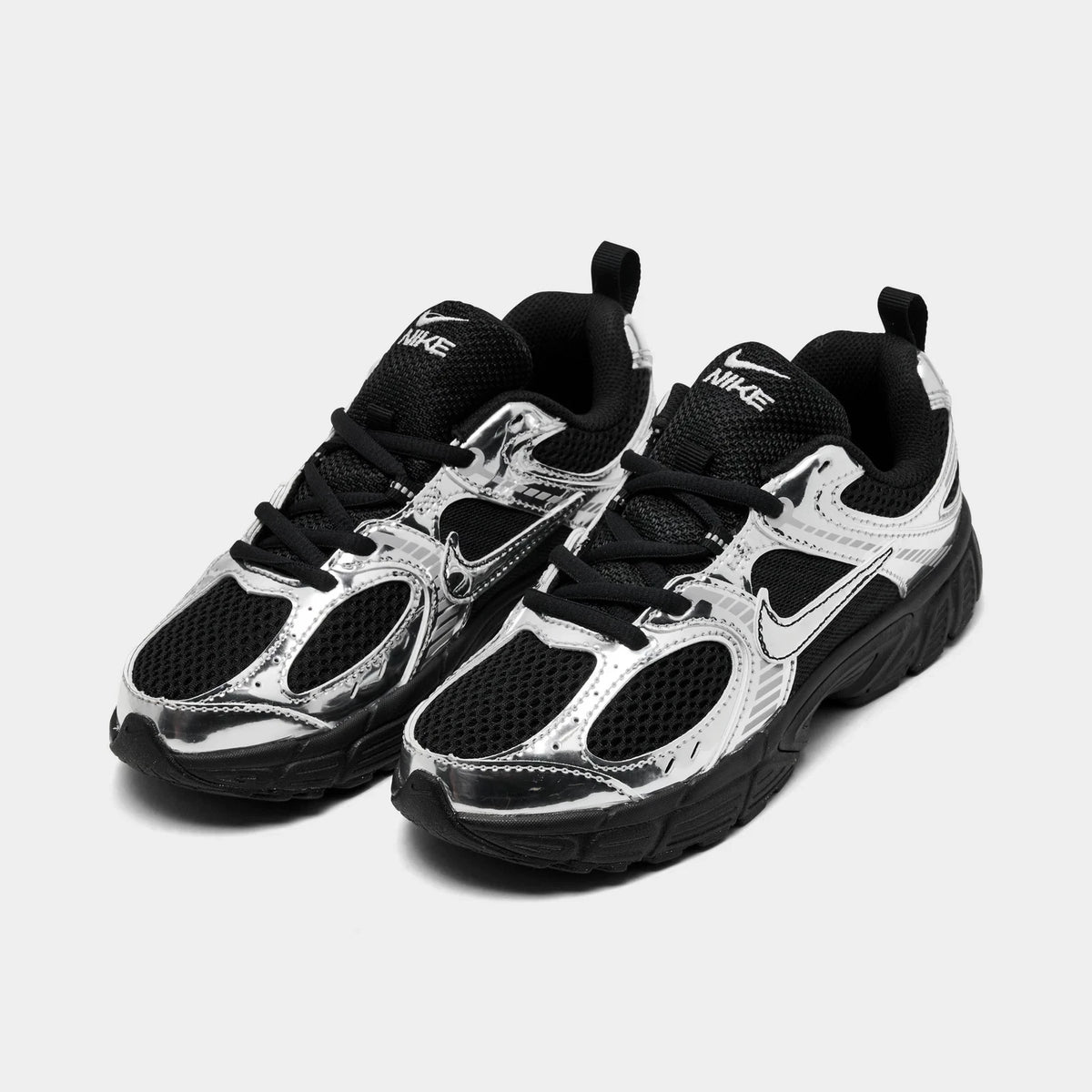 Little Kids' Mesh Stretch-Lace Sneaker - Black