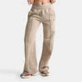 Women's Brushed Fleece Wide-Leg Pants