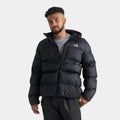 Men's Insulated Hooded Jacket - Black
