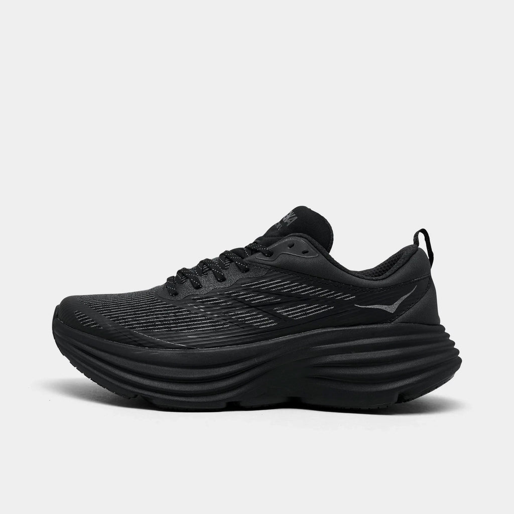 Men's Caged Textile Casual Sneakers - Black