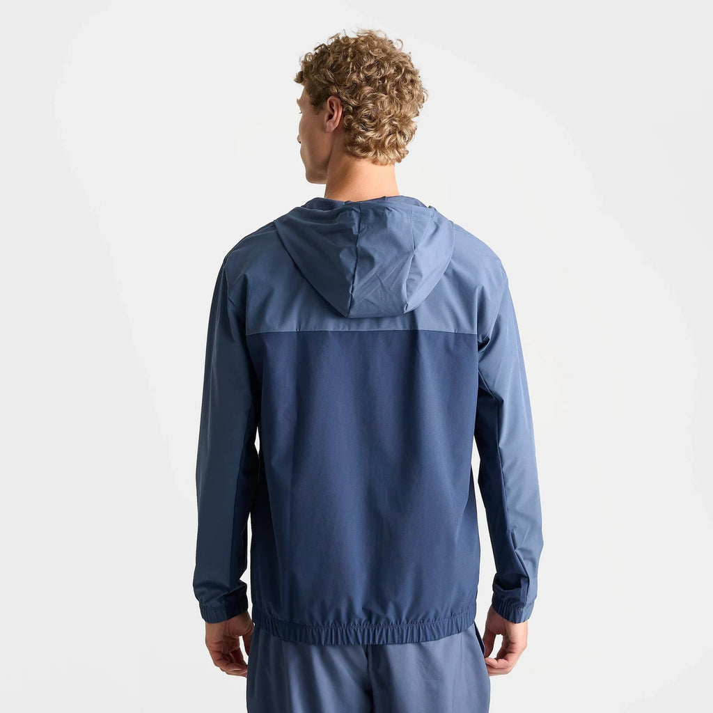 Men's Woven Full-Zip Hooded Jacket
