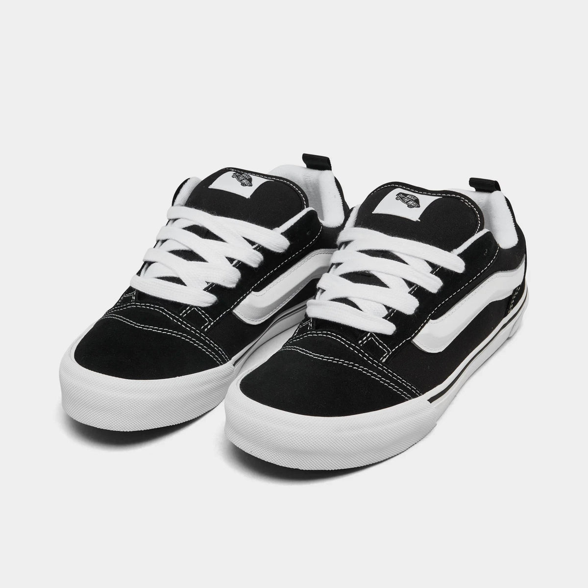 Kids' Puffy Suede Skate Sneakers - Black