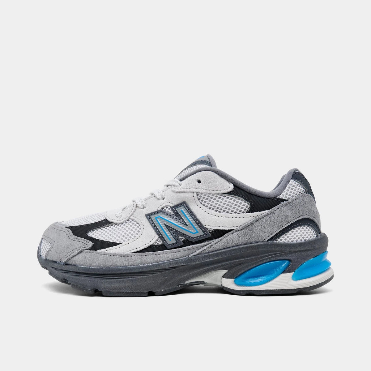 Big Kids' Mesh and Nubuck Casual Sneakers