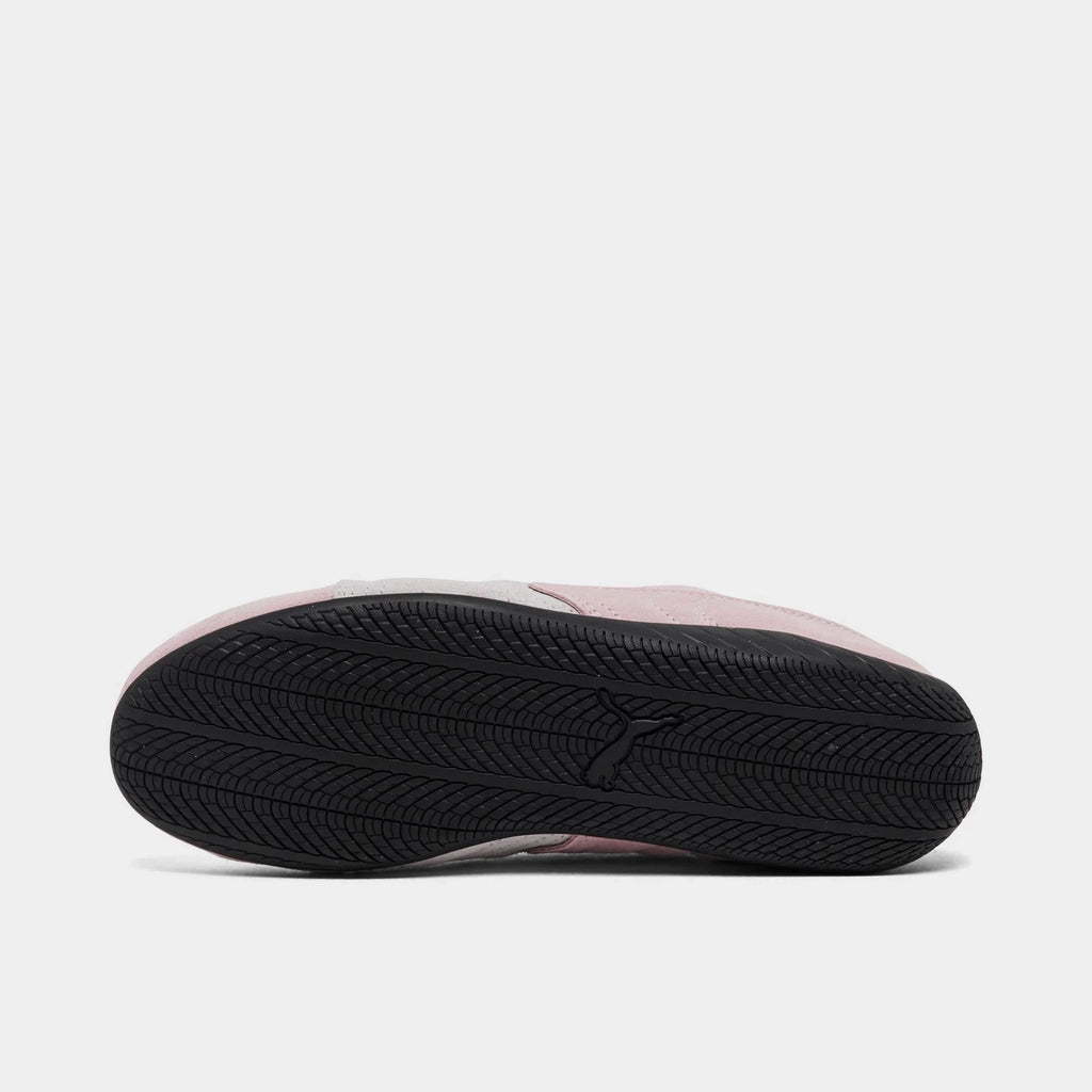 Women's Low-Profile Leather Sneakers - Pink