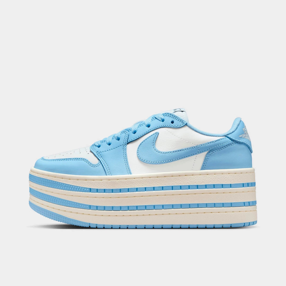 Women's Platform Leather Low Top Sneaker