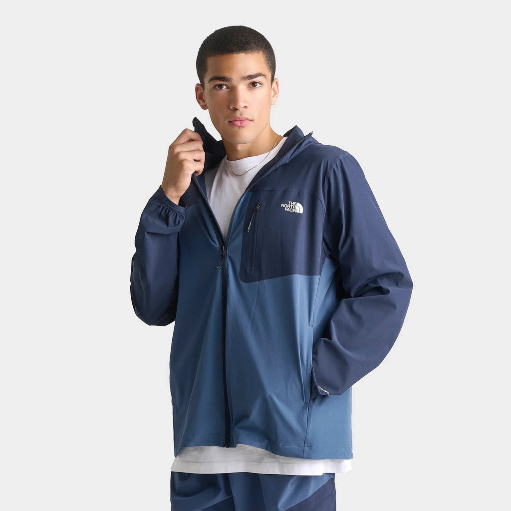 Men's Woven Full-Zip Hooded Jacket